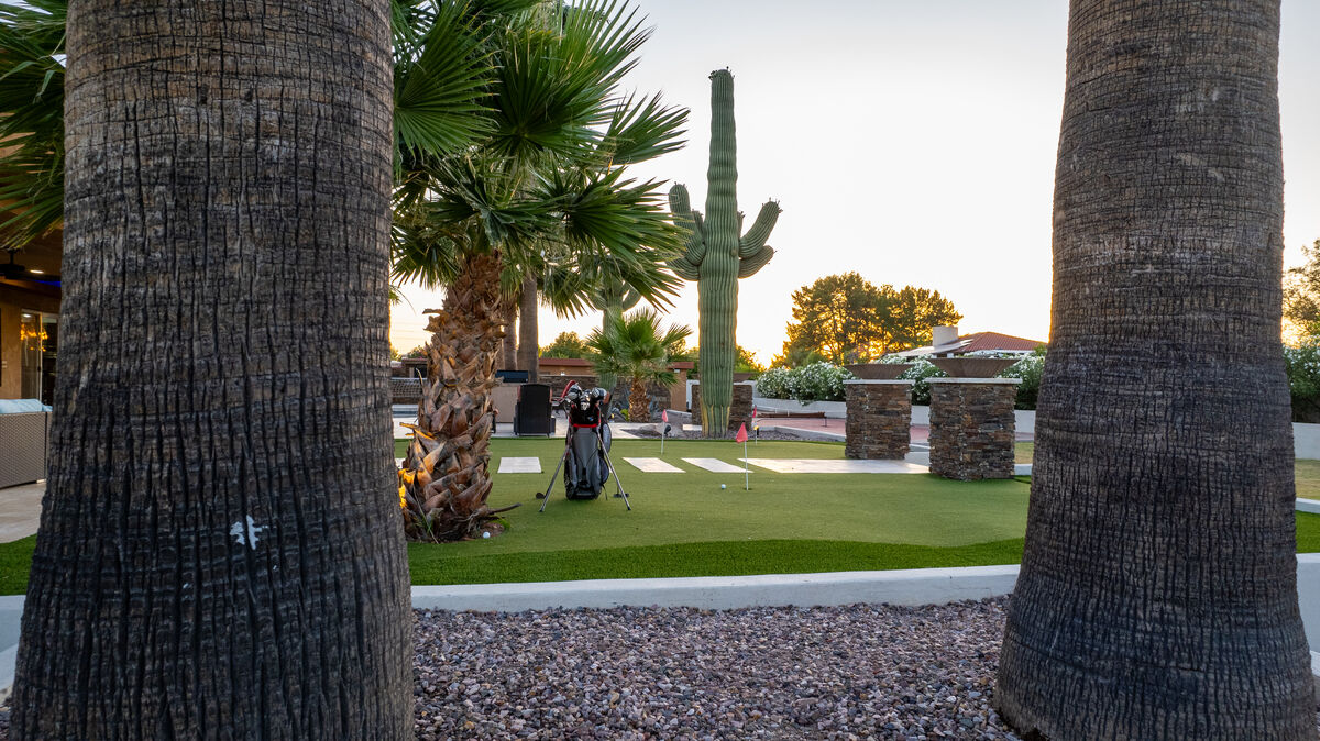 Mesa home drone aerial community